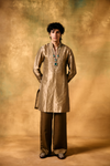 Golden Elegance Kurta Set