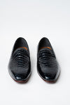 Evening Slip-Ons With An Almond Toe,Easy To Slide In Shoes