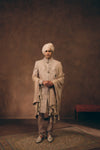 Beige Royal Heritage Sherwani Set