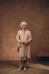 Soft Pink Heritage Embroidered Sherwani