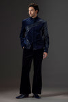 Midnight Stride Bandhgala Set
