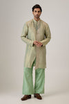 The Spring Mint Embroidered Kurta Set