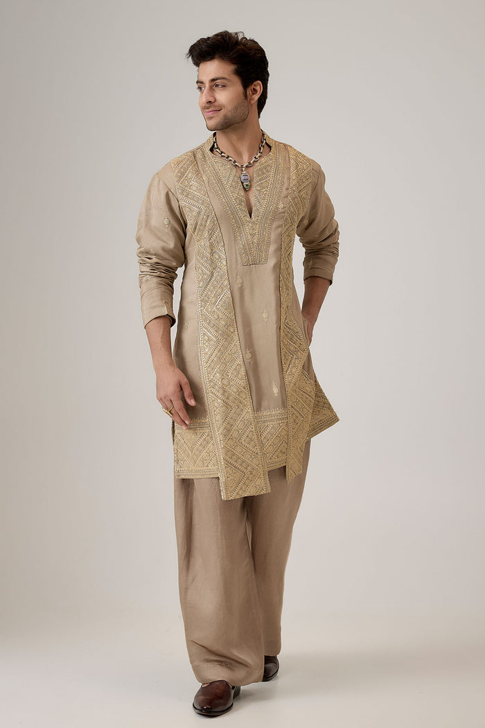 The Golden Sands Festive Kurta Set