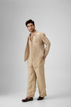 Luxe Gold Fusion Jacket Set