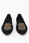 Dragon Raven Black Embroidered Tuxedo