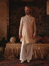 Asymmetric Embroidered Short Jacket Set