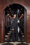 Midnight Radiance Embellished Kurta