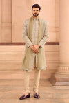 Tissue Hand - Embroidered Sherwani Set