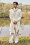 Ivory Maharaja Sherwani Ensemble
