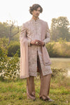The Blush & Rose Embroidered Sherwani Set