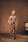 Rose Gold Heritage Embroidered Sherwani